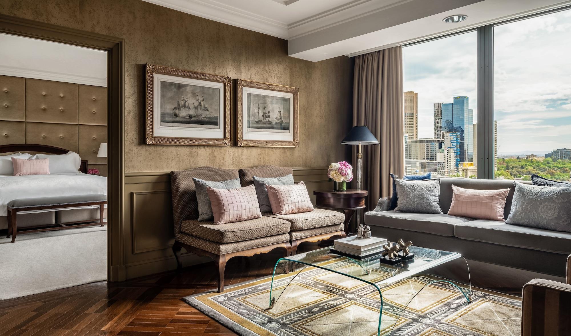 The Langham Melbourne Hotel Exterior photo A suite at the Mandarin Oriental, Munich