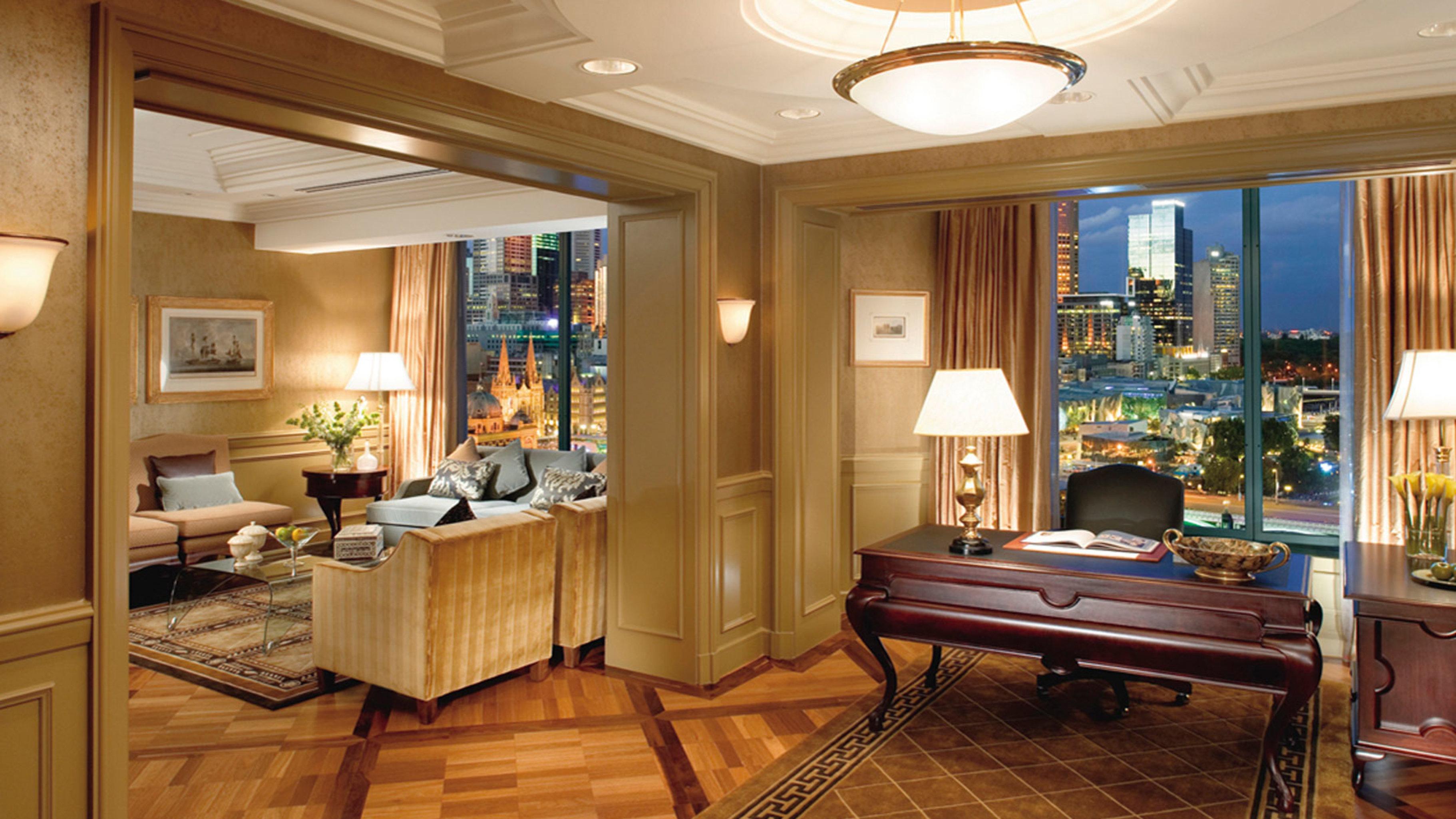 The Langham Melbourne Hotel Exterior photo A suite at the Mandarin Oriental, New York